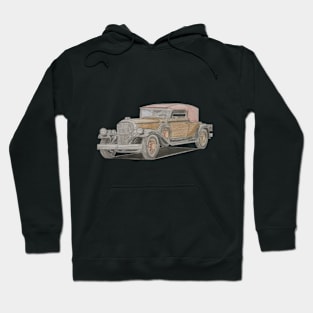 vintage car Hoodie